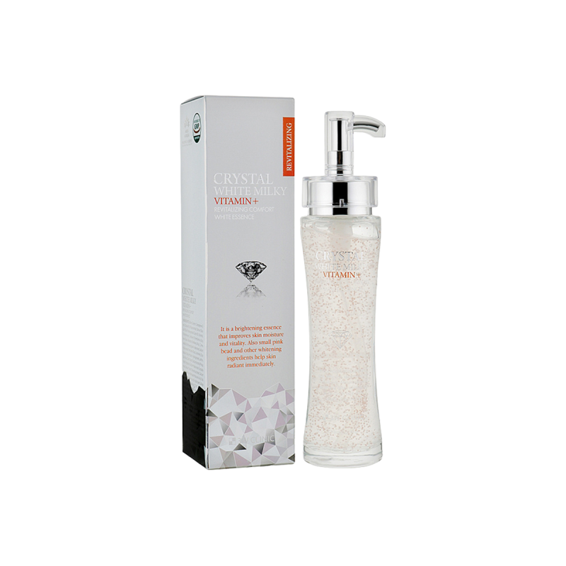3W Clinic Crystal White Milky Vitamin+ Essence (150ml) Elegance