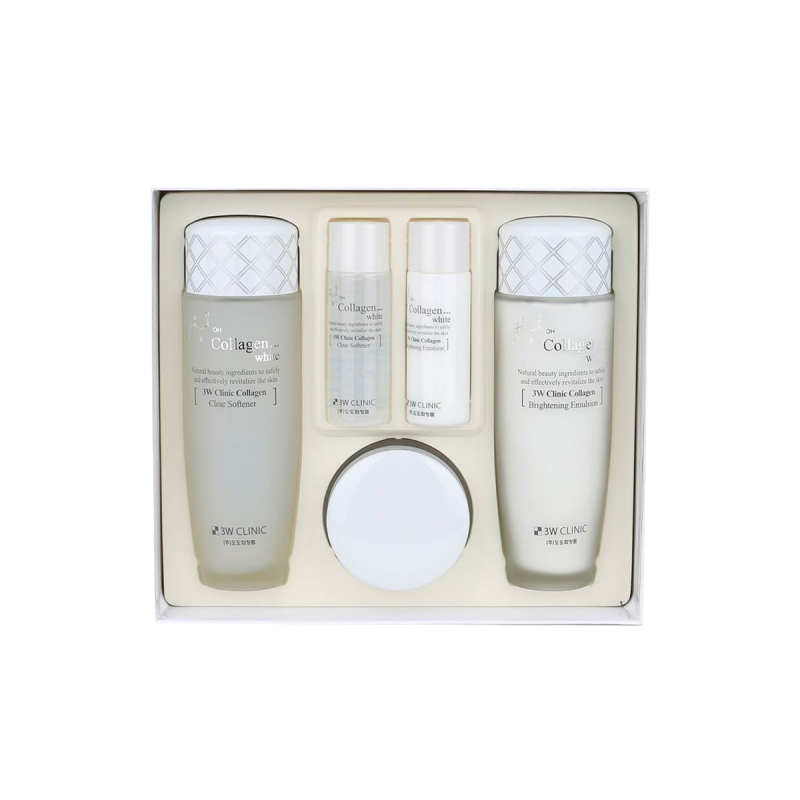 3W CLINIC Collagen White Skin Care Combo Set Elegance