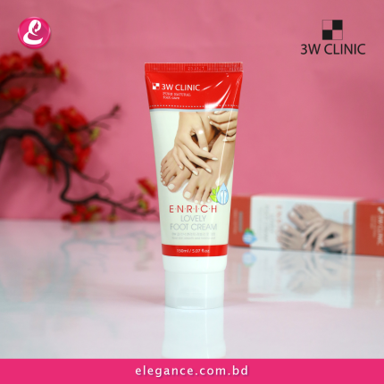 3W CLINIC Enrich Lovely Foot Cream 150ml Elegance