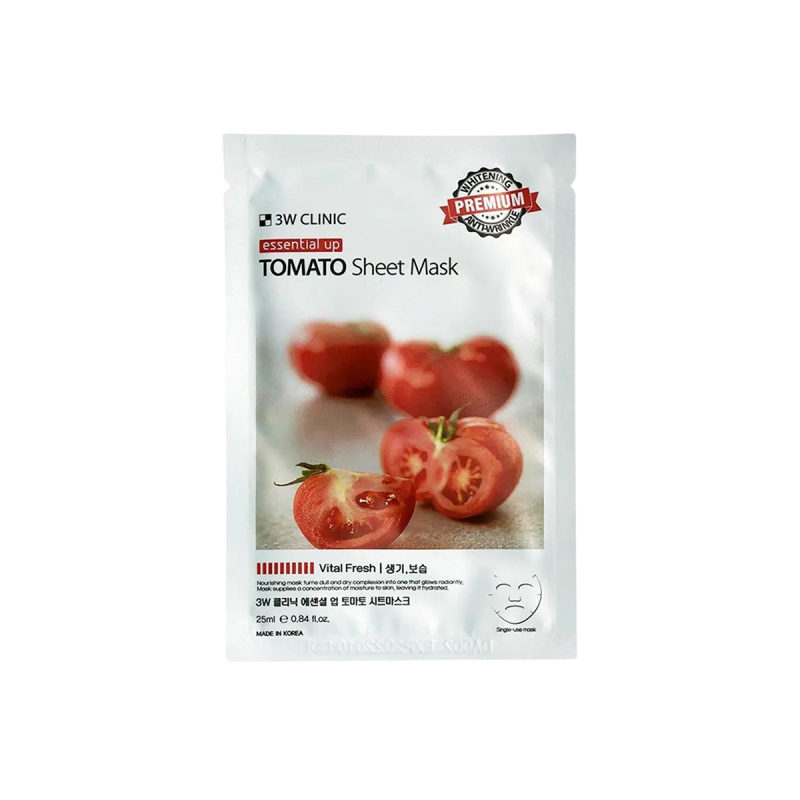 3W Clinic Tomato Sheet Mask Elegance