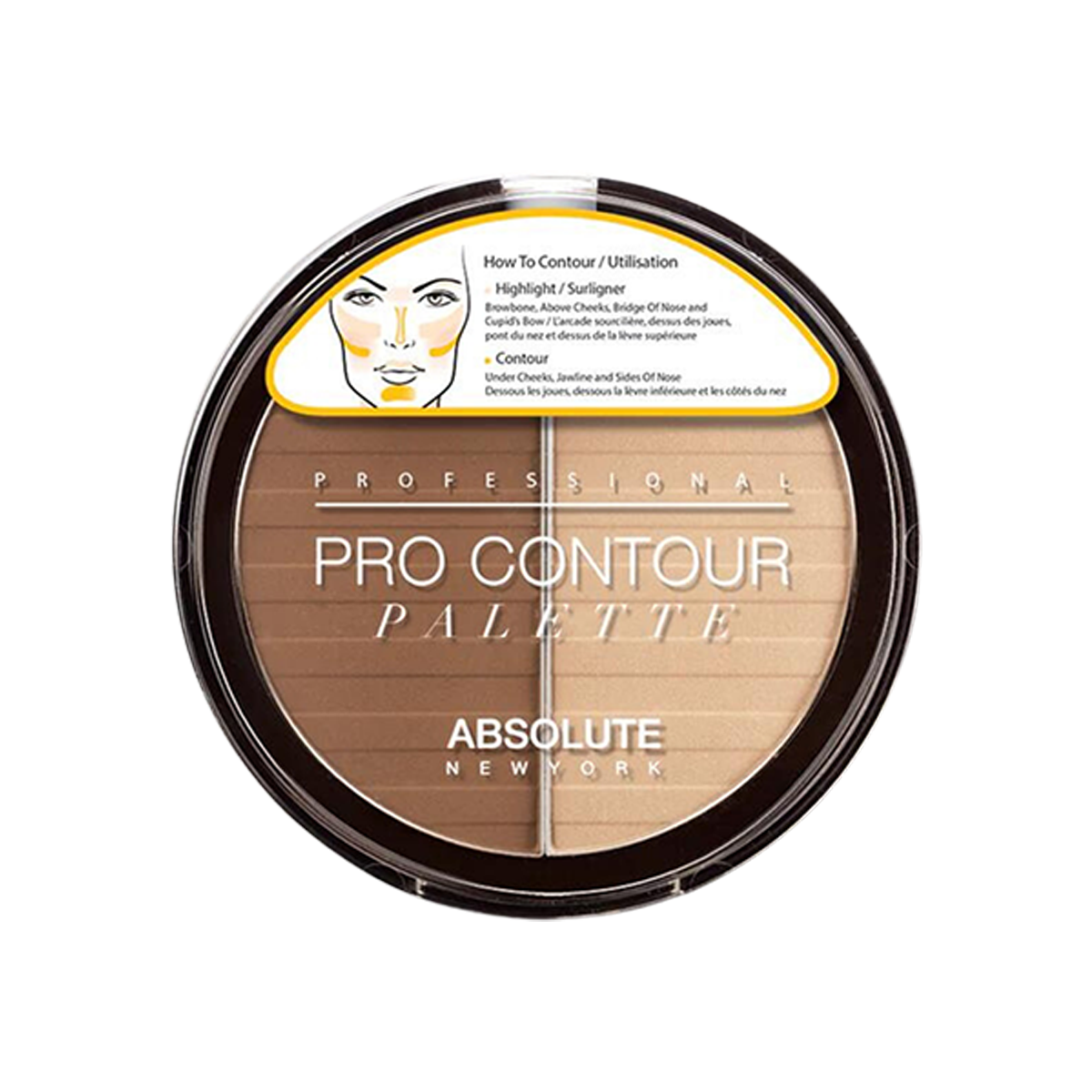 00890 Absolute New York Contour Powder Light Elegance Absolute New York Contour Powder Light Elegance