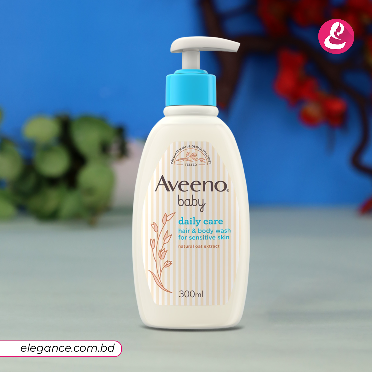 1319 Aveeno Baby Daily Care Baby Hair & Body Wash (300ml) Elegance Aveeno Baby Daily Care Baby Hair & Body Wash (300ml) Elegance