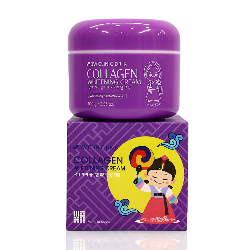 3W Clinic Dr. K Collagen Whitening Cream 100g Elegance