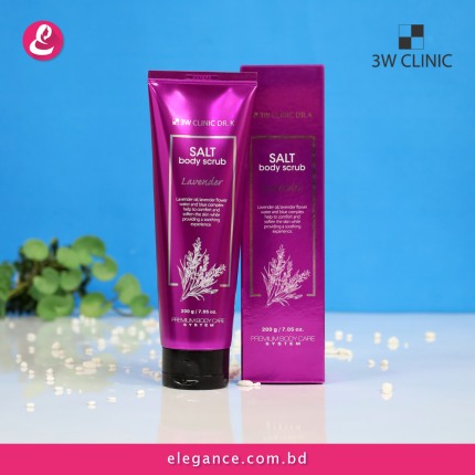 3W CLINIC - DR.K SALT LAVENDER BODY SCRUB-200ml