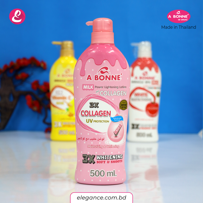 A Bonne Milk Power Plus Collagen Lightening Lotion - 500ml Elegance