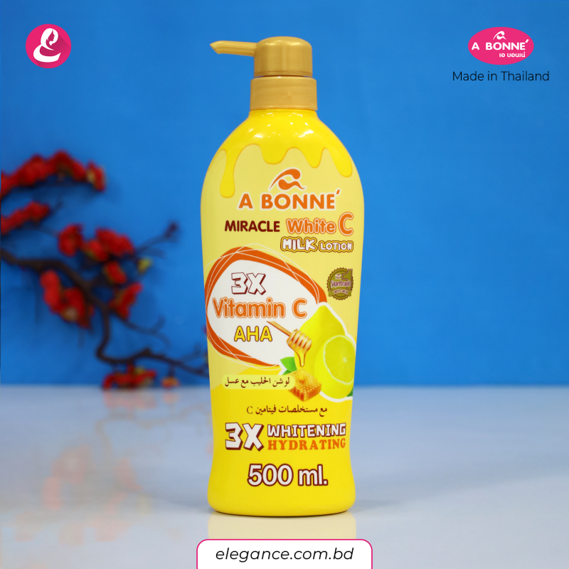 A Bonne Miracle White C Vitamin C and Honey Formula Milk Lotion 500ml Elegance