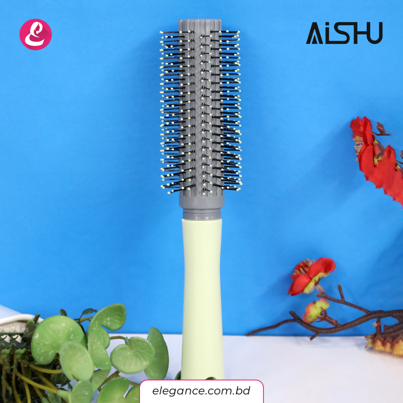 AiSHU Salon Fashion Round Hair Brush Elegance