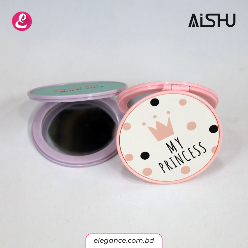 AiSHU Super Pocket Mirror Round Elegance
