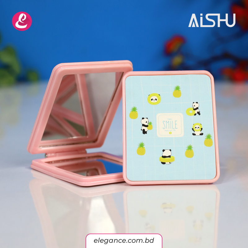 AiSHU Smile Pocket Mirror Squire Elegance