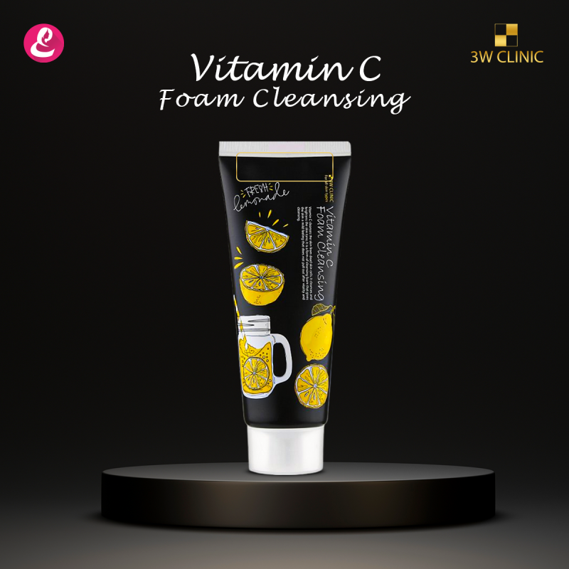 3w Clinic Vitamin C Foam Cleansing- 100ml Elegance