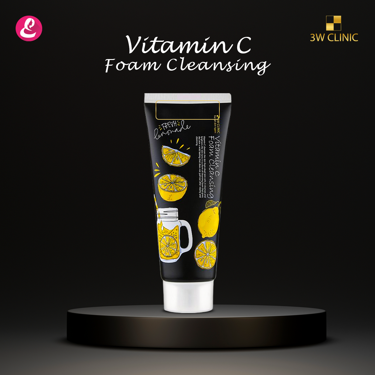 3w Clinic Vitamin C Foam Cleansing- 100ml Elegance