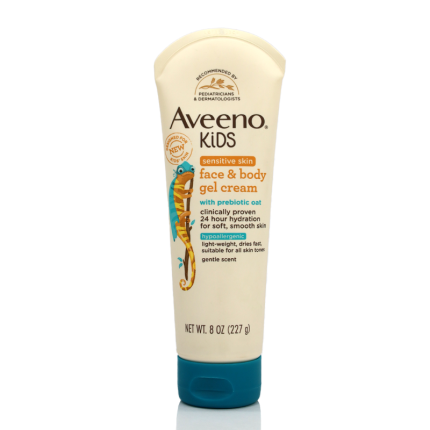 Aveeno Kids Sensitive Skin Face & Body Gel Cream 227g (Canada) Elegance