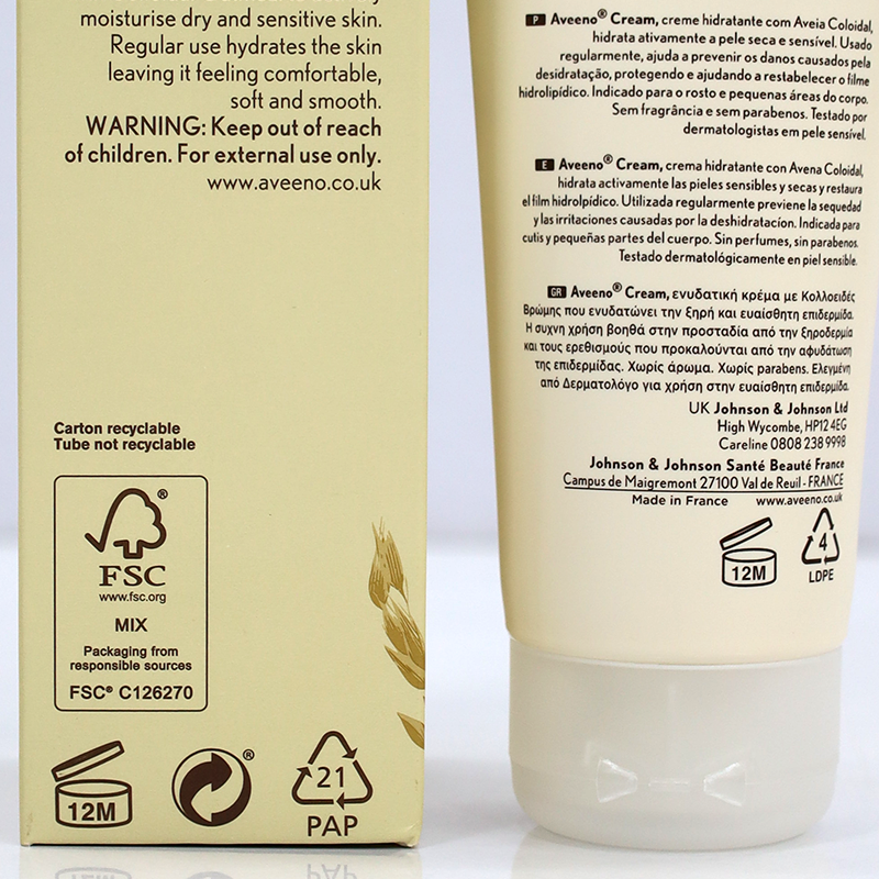 4021 Aveeno Moisturising Cream With Active Colloidal Oatmeal 100ml Elegance Aveeno Moisturising Cream With Active Colloidal Oatmeal 100ml Elegance