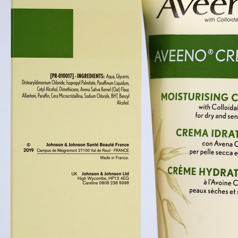 4021 Aveeno Moisturising Cream With Active Colloidal Oatmeal 100ml Elegance Aveeno Moisturising Cream With Active Colloidal Oatmeal 100ml Elegance